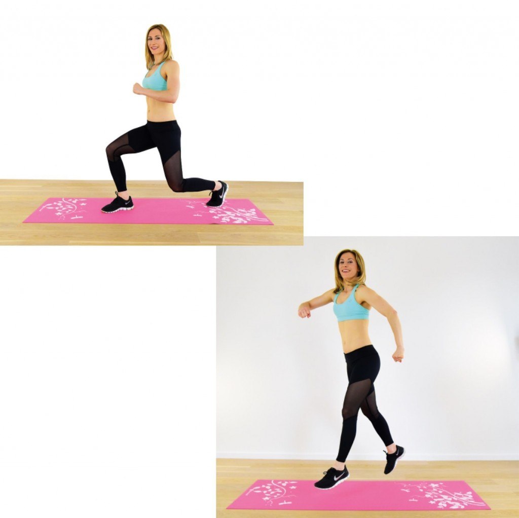 Workout-Plan Lunges